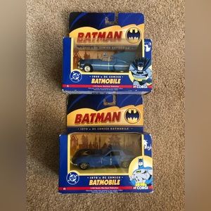 Batman Batmobile 1950 & 1970 1:43 Diecast